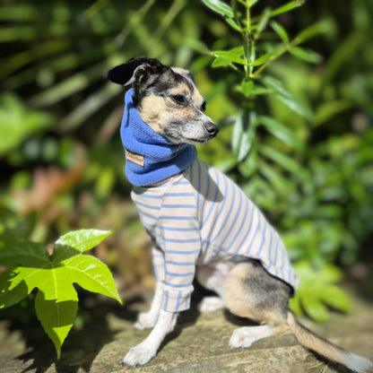 The Edit    Kyanite Blue Polar Fleece Snood