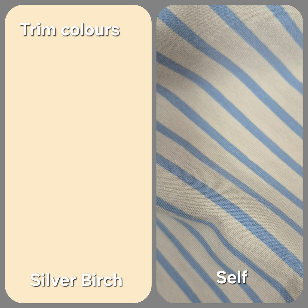 The Edit      Beige and Blue  Stripes  Duo Jumpsuit